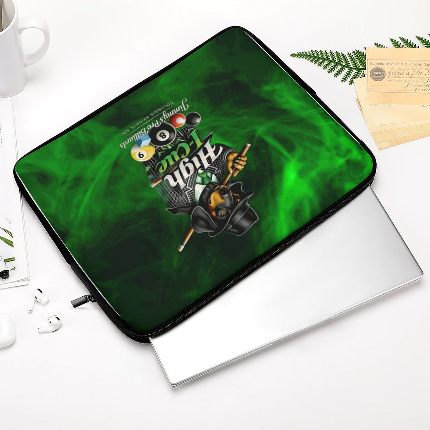 High I-Cue MN Laptop Case (1 Picture on 2 Sides)