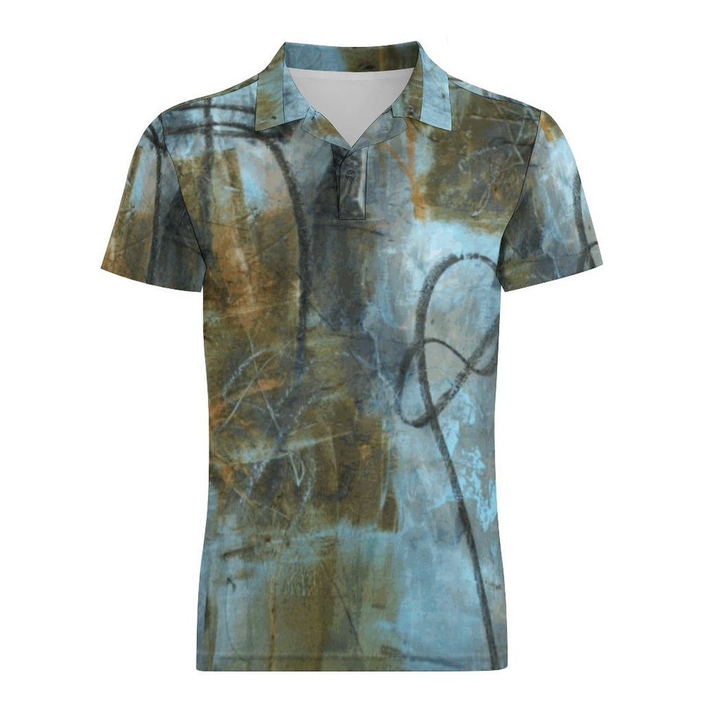 DTG 190gsm Cotton POLO Shirts Short Sleeve for Men(All-Over Printing)