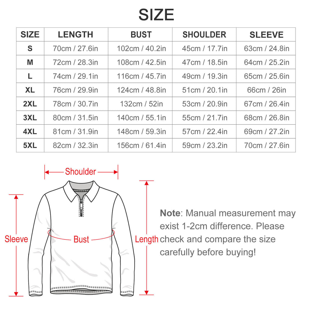 Frankenstein Men's Zip Polo Sweatshirt