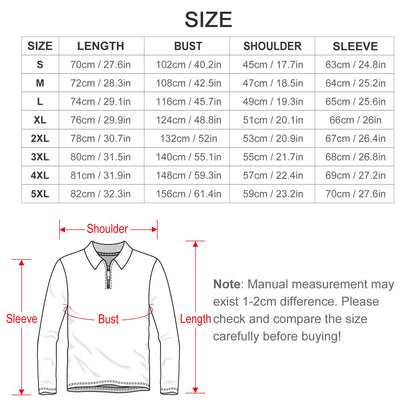 Frankenstein Men's Zip Polo Sweatshirt