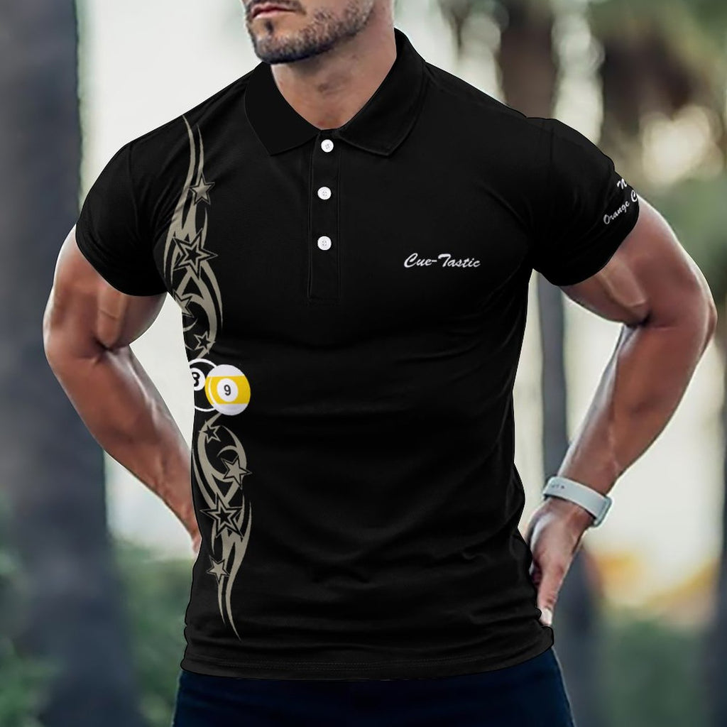 Cuetastic Men's Polo Shirts V2