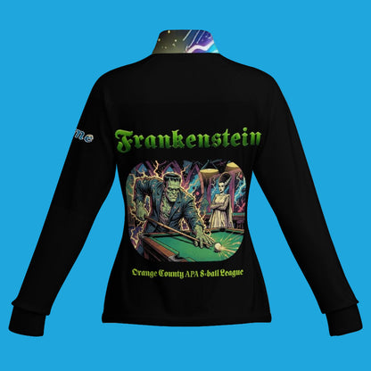 Frankenstein Women's Cool Touch Fitted Quick Dry Long Sleeve Top