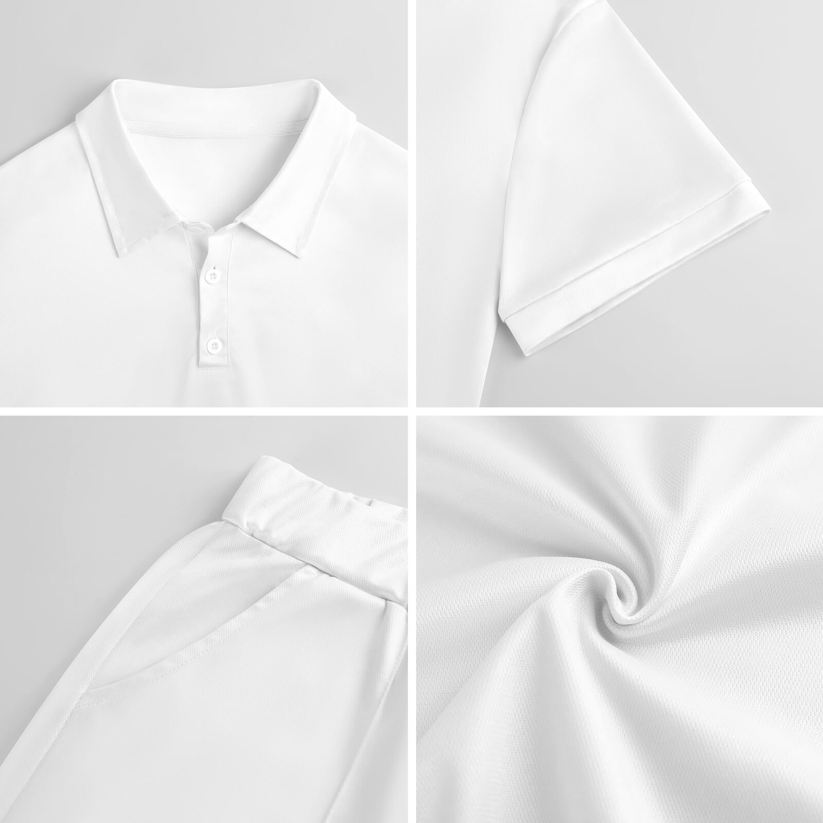 Cue-Tastic Team Shirt - Men's Short Sleeved Polo Shirt and Short Set
