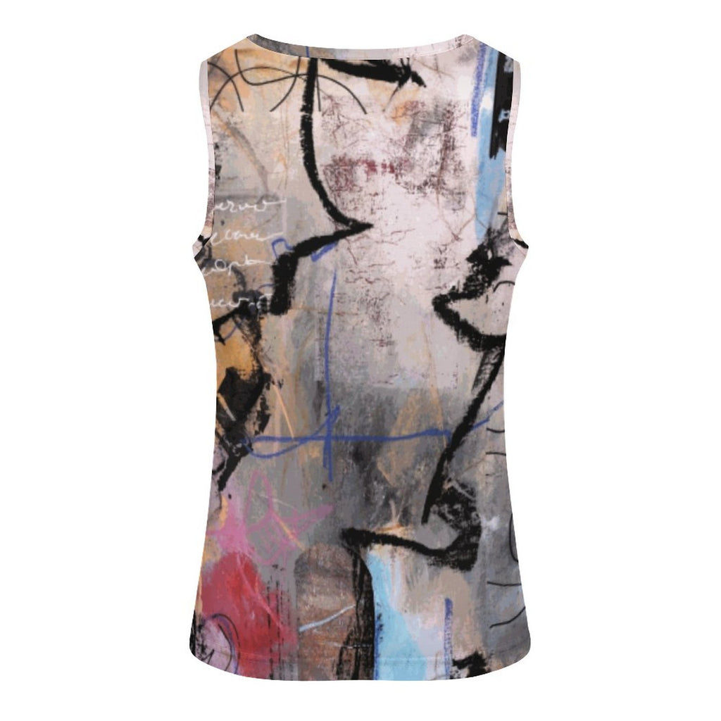 City Collection - Women's Square Neck Crop Tank T