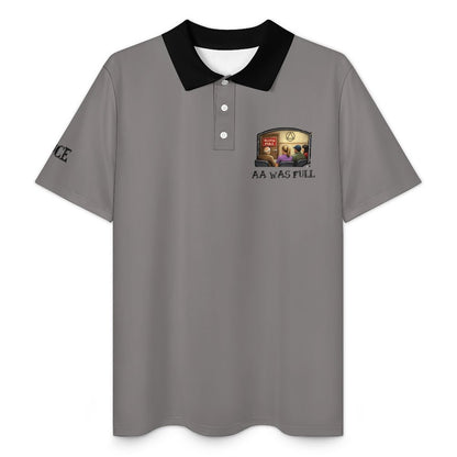 AA Was Full - Men's Quick Dry Performance POLO Shirt -