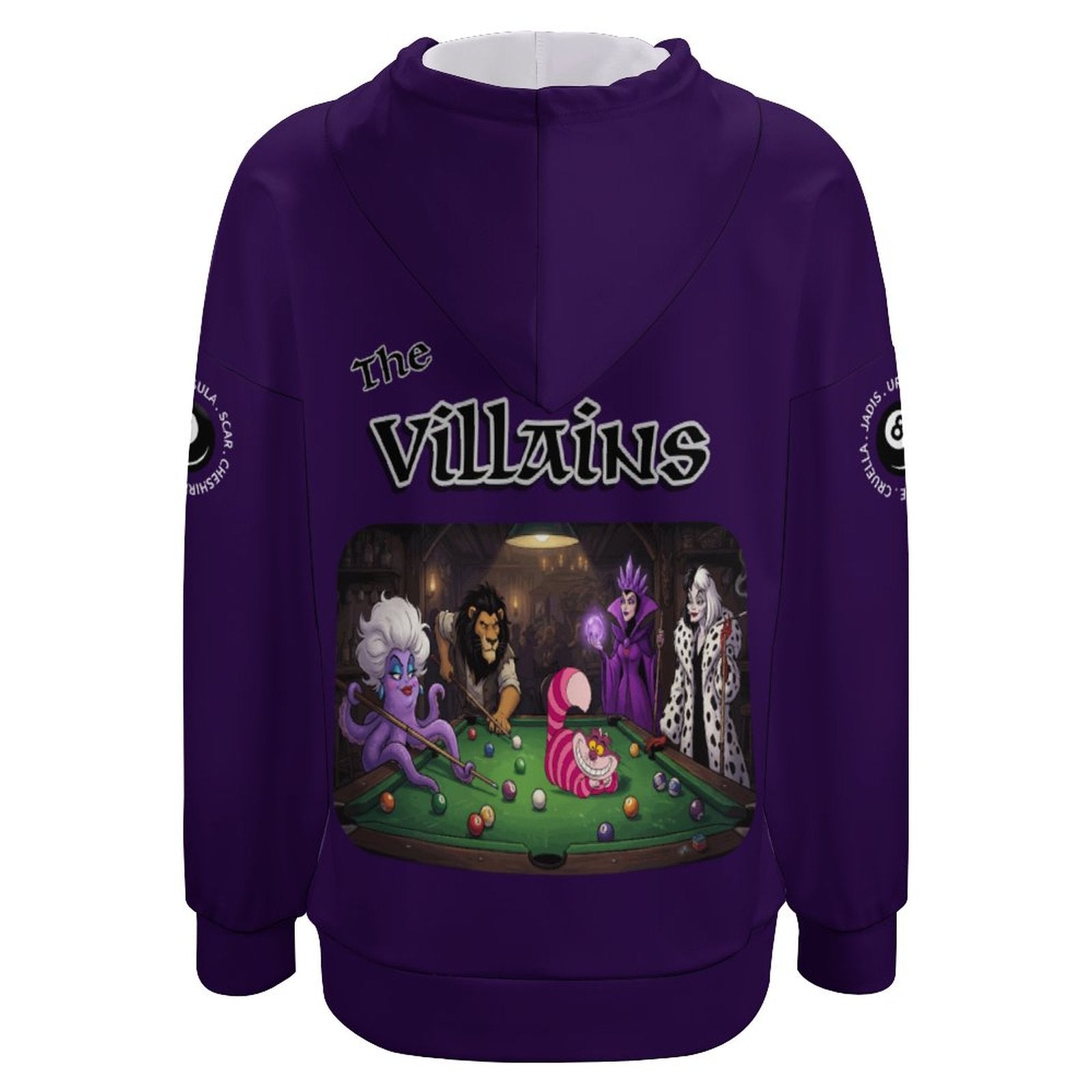 The Villains Drop shoulder Hoodie