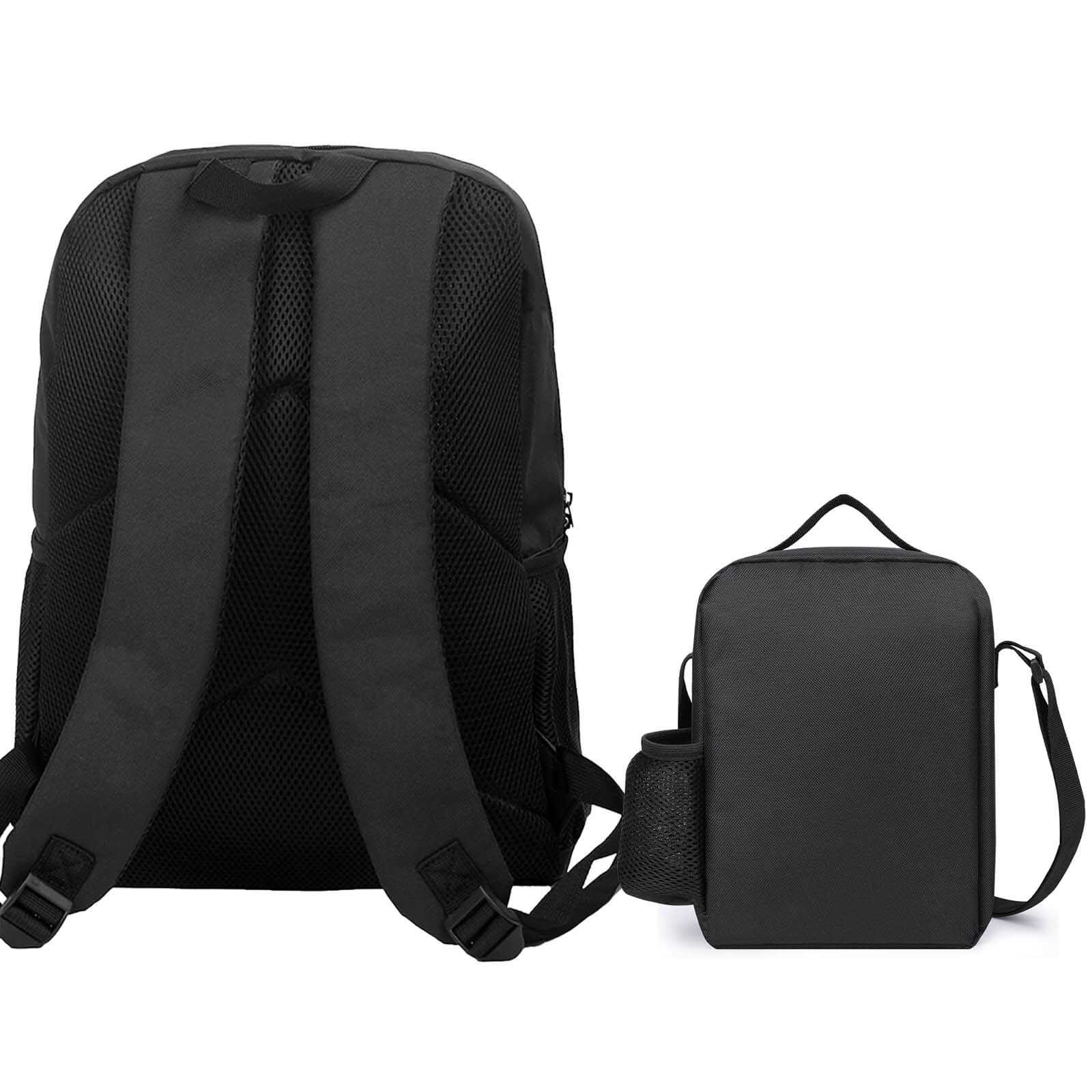 Harry’s Hellions Kids 3-Piece School Backpack Set (Backpack, Lunch Bag and Pencil Case)