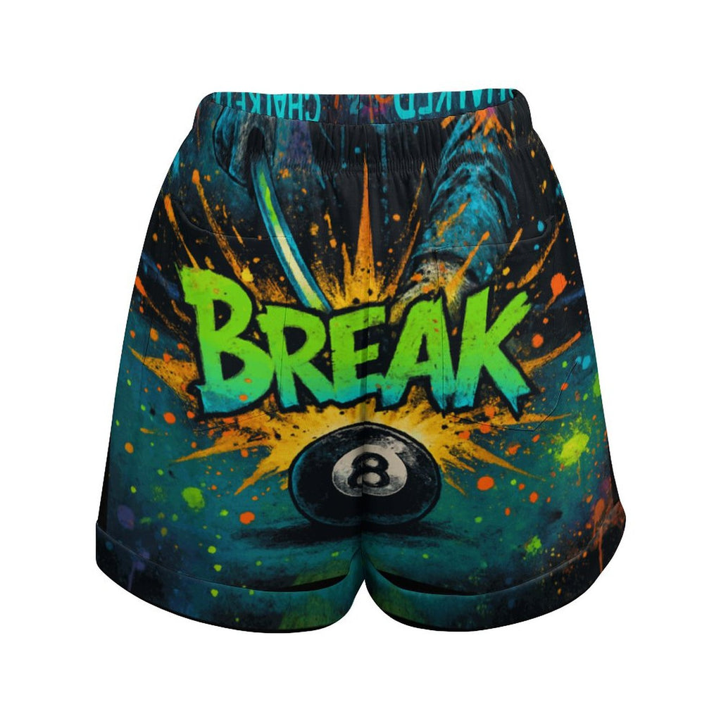 Chalked Up – Women’s High-Waisted Shorts