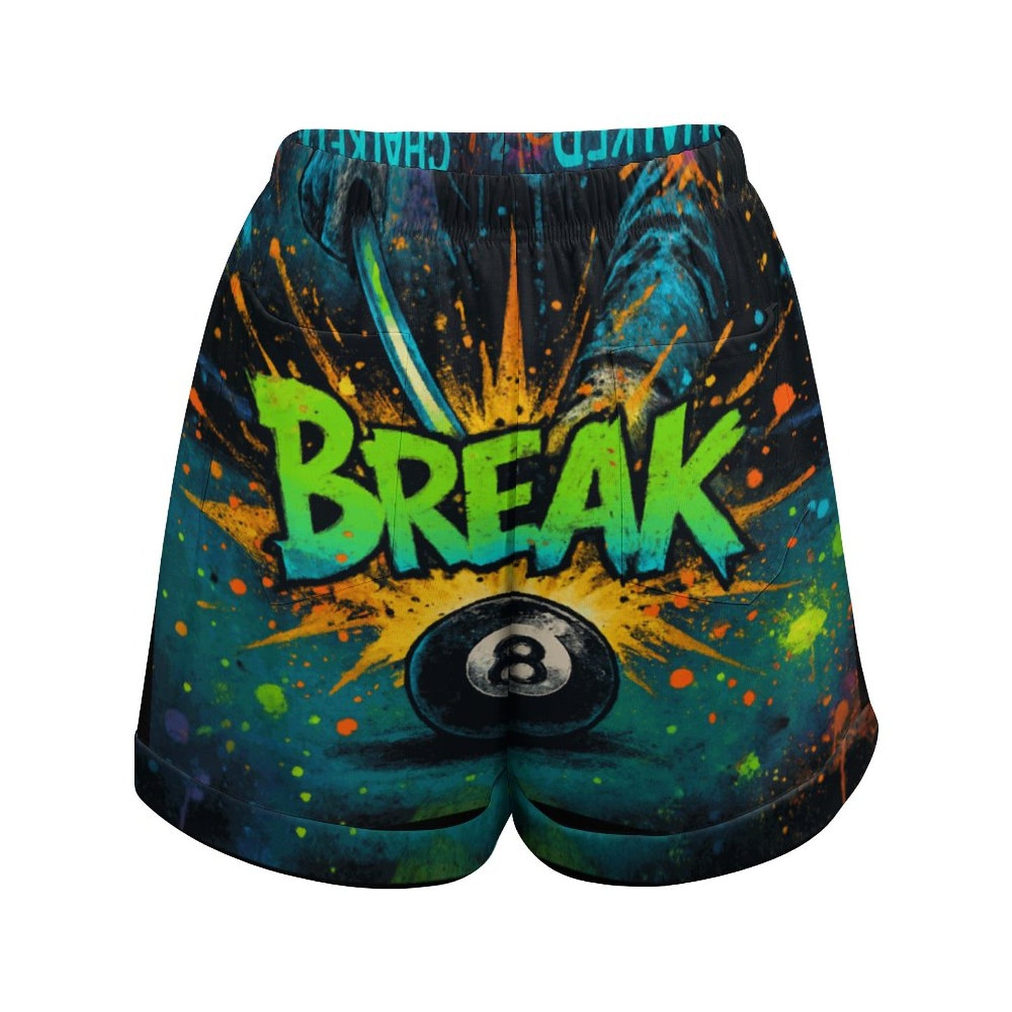 Chalked Up – Women’s High-Waisted Shorts