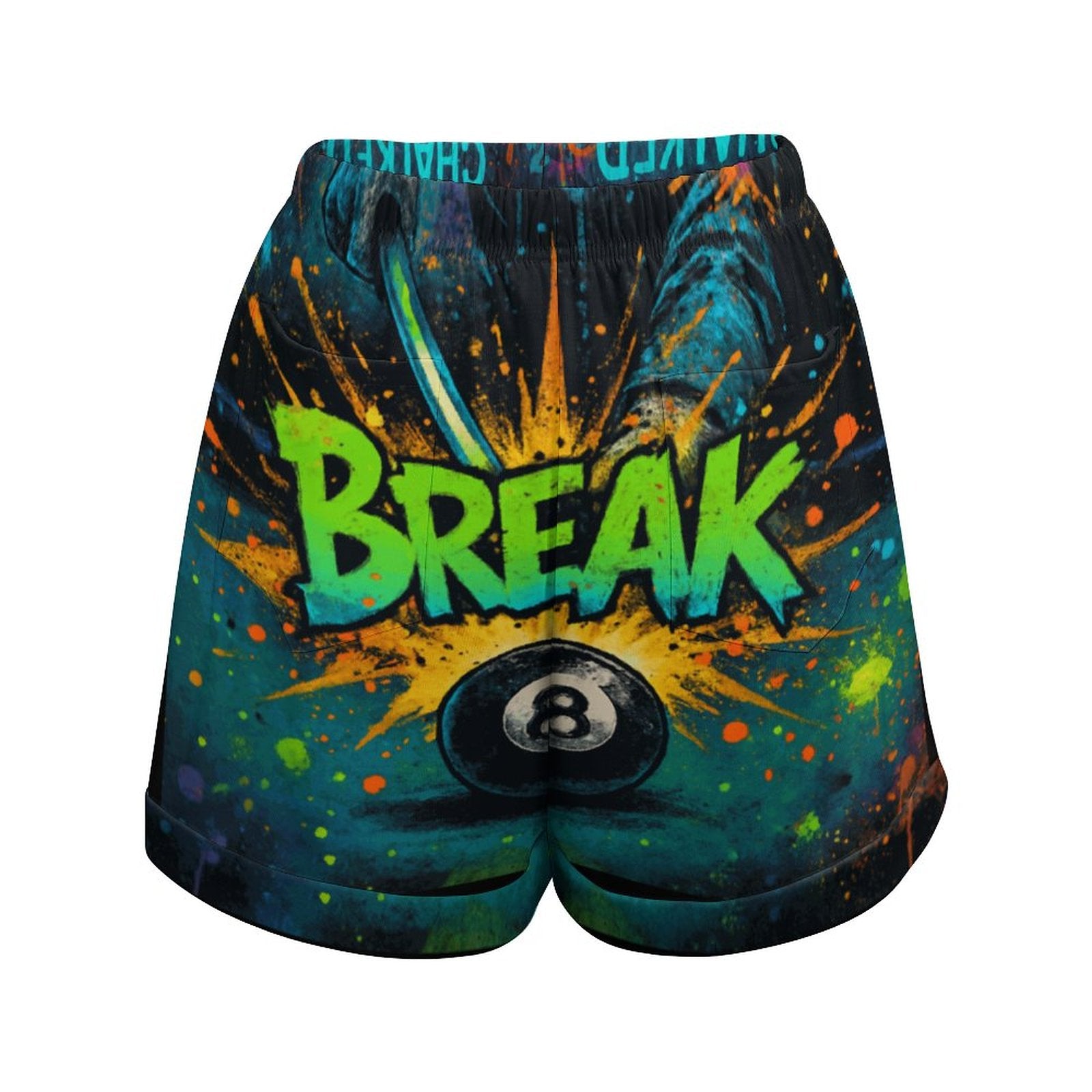 Chalked Up – Women’s High-Waisted Shorts