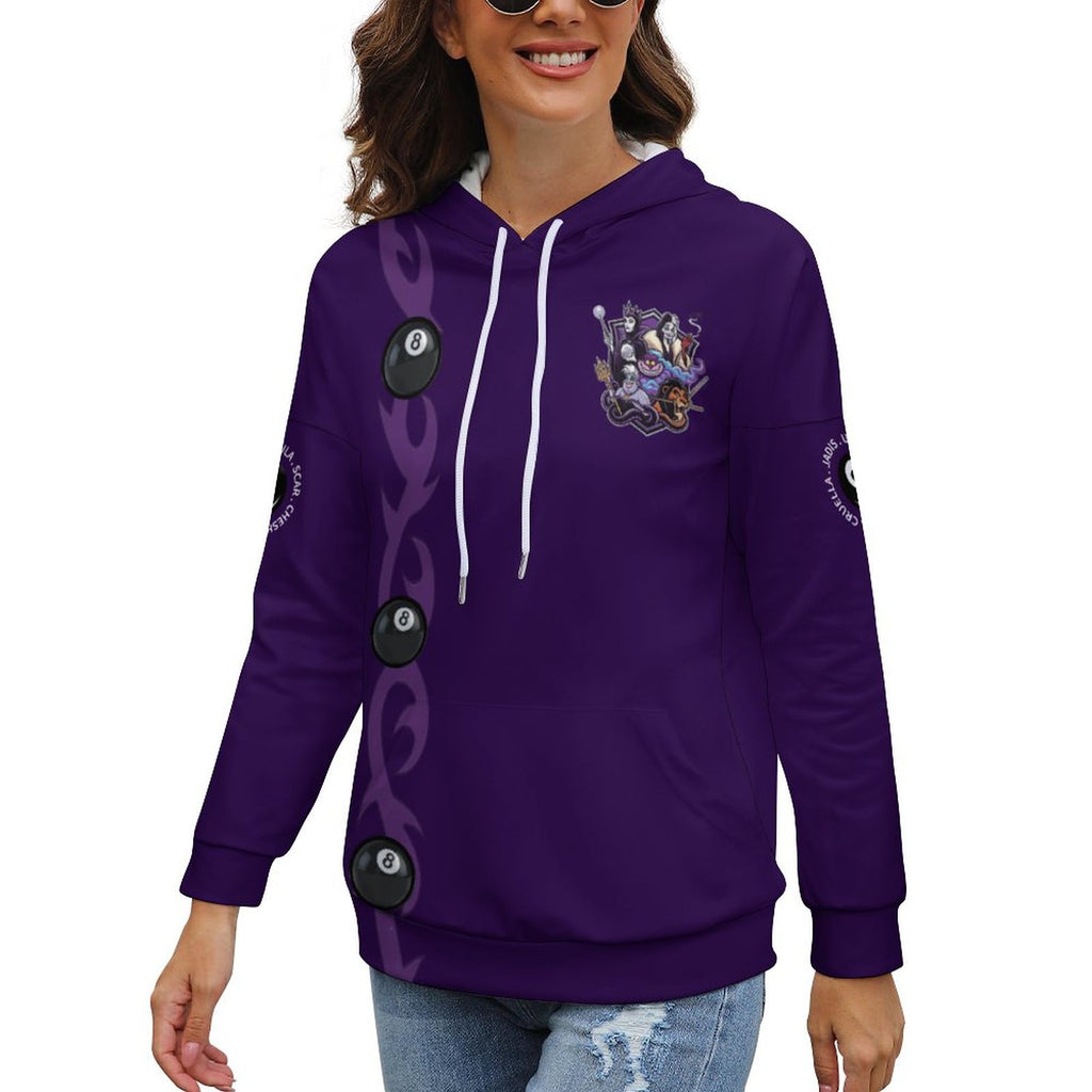 The Villains Drop shoulder Hoodie