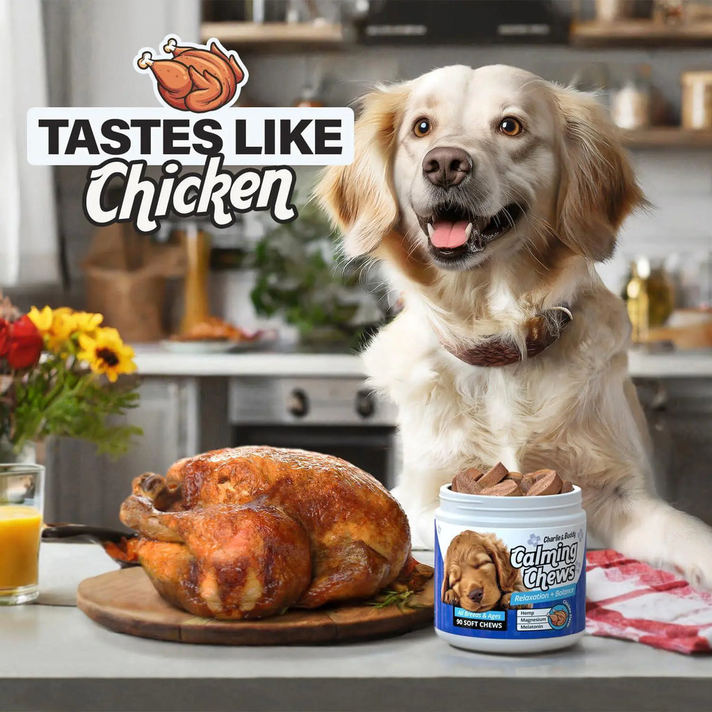 Dog Calming Chews 90 Pcs Chicken Flavor