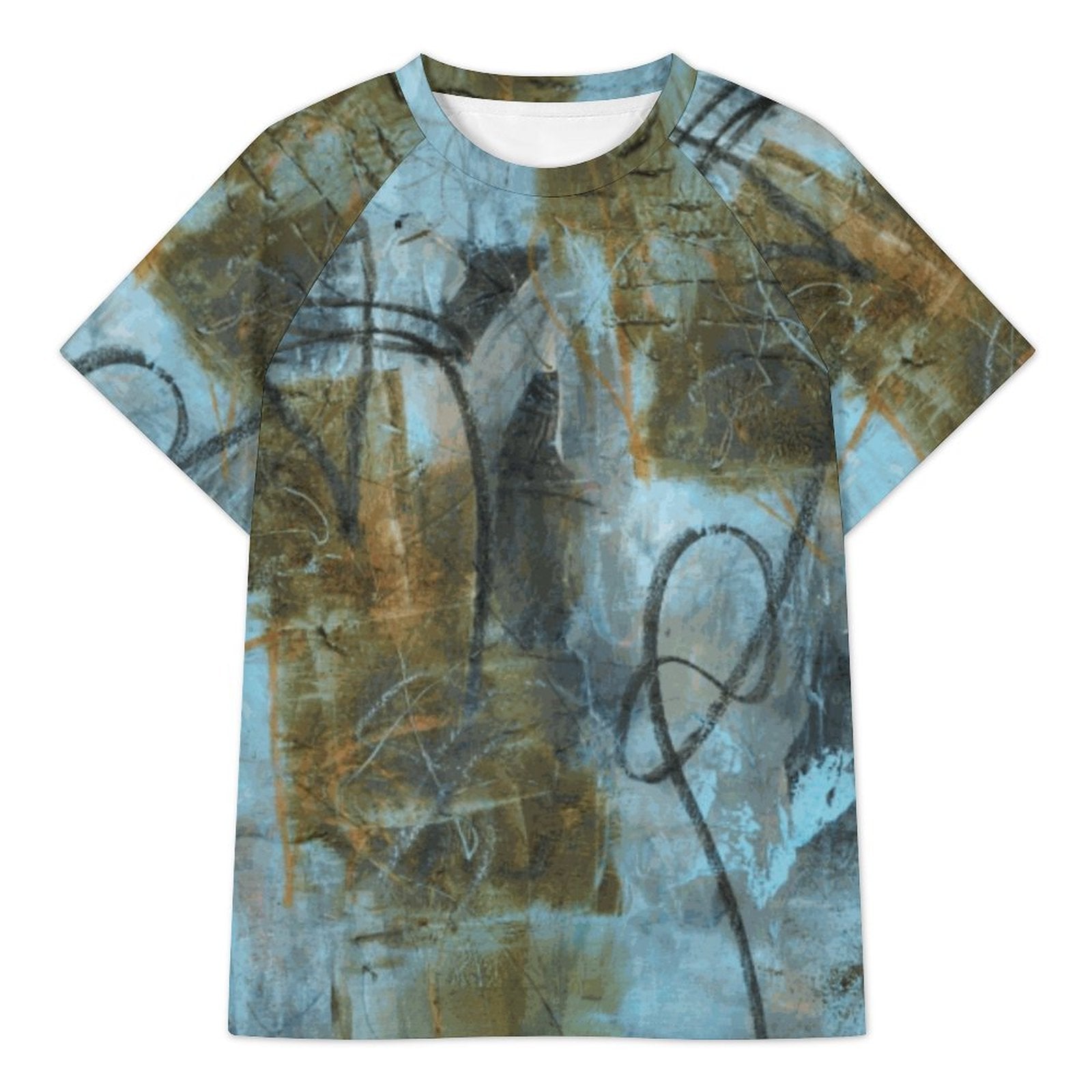 180gsm Women's Raglan T-shirt(All-Over Printing)