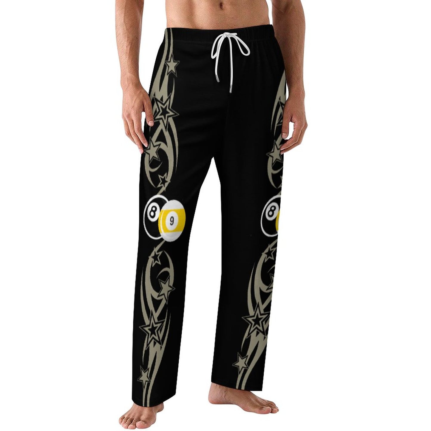 Cue-Tastic Team Shirt - Men's Cotton Loose Loungewear Pants