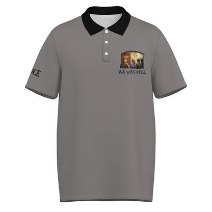 AA Was Full - Men's Quick Dry Performance POLO Shirt -
