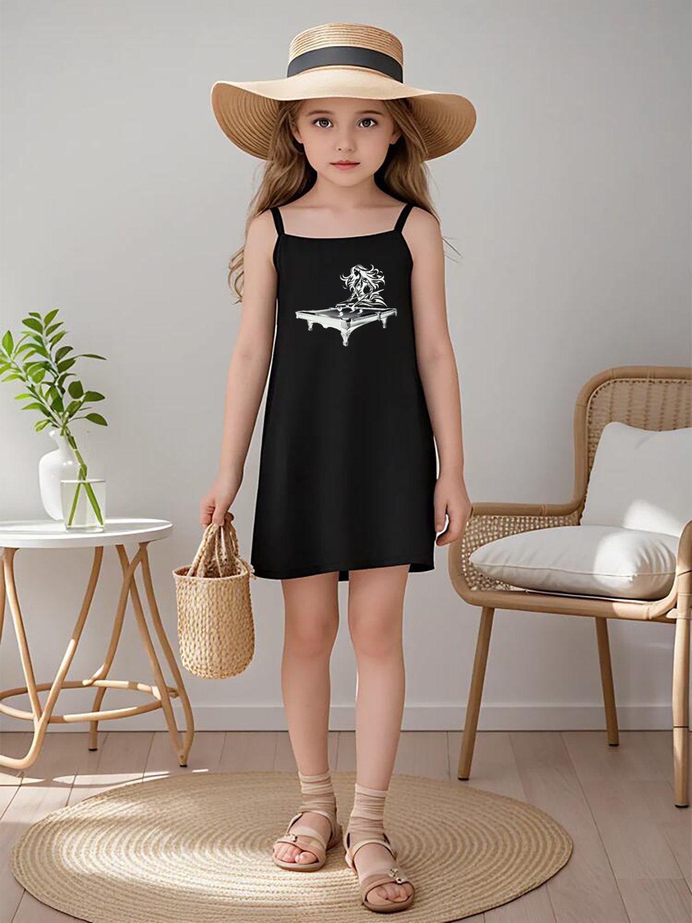 Perseverance Girls' Dress with Shoulder Straps