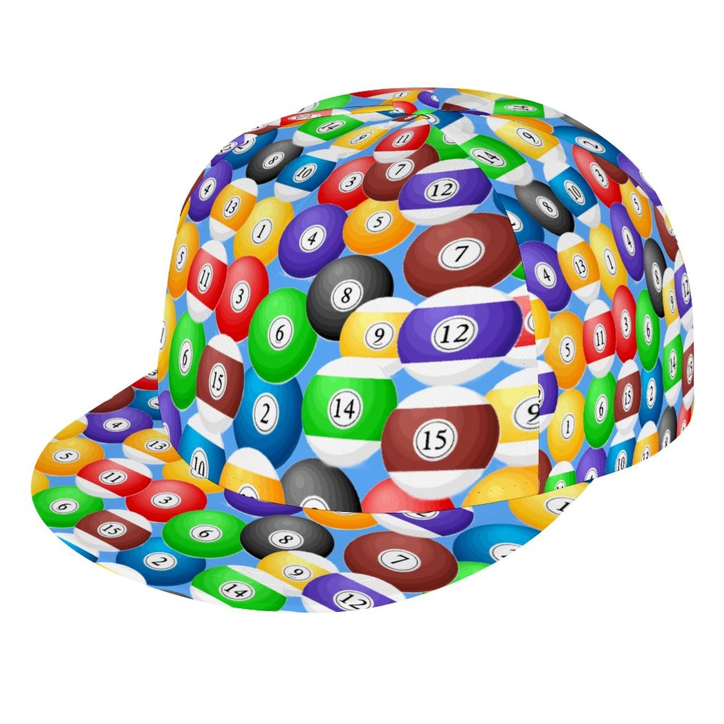 Pool Balls Collection: Unisex Snapback Cap