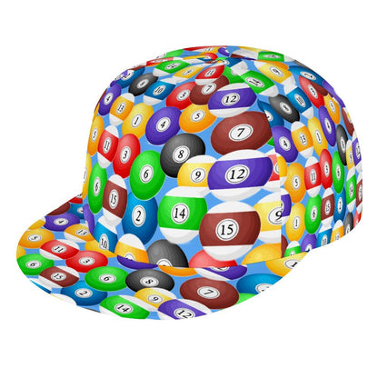 Pool Balls Collection: Unisex Snapback Cap