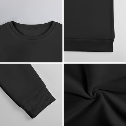 Chalked Up Women’s Printed Cotton Sweatshirt – Front Graphic