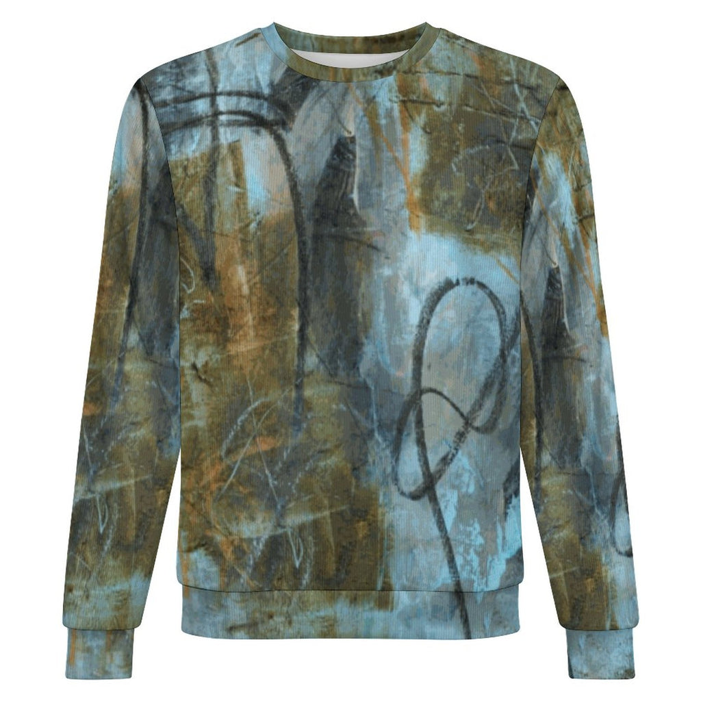 300gsm Oversized Thick Pullover Sweater(All-Over Printing)