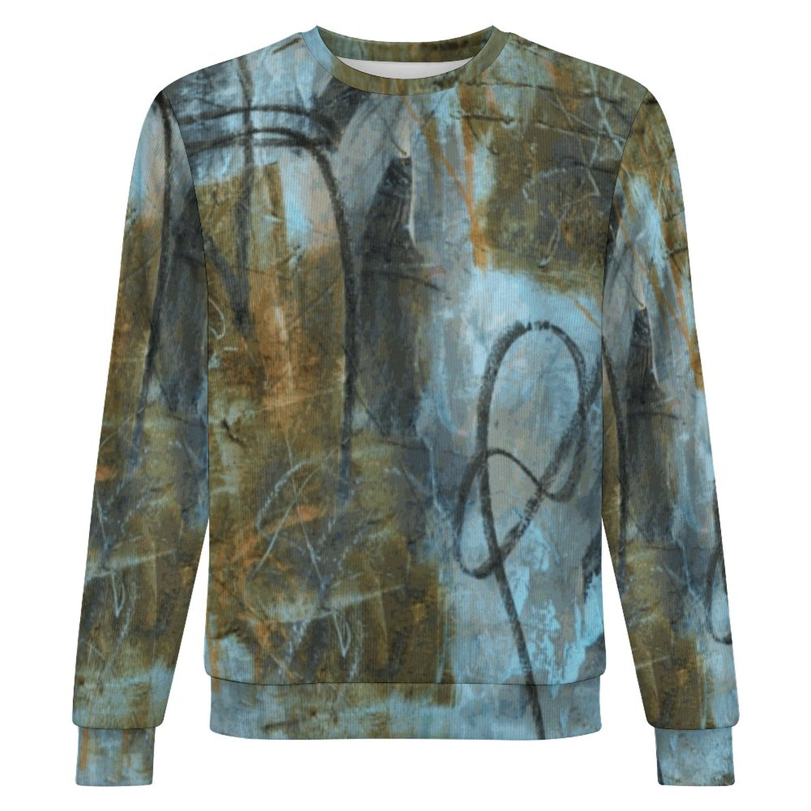 300gsm Oversized Thick Pullover Sweater(All-Over Printing)