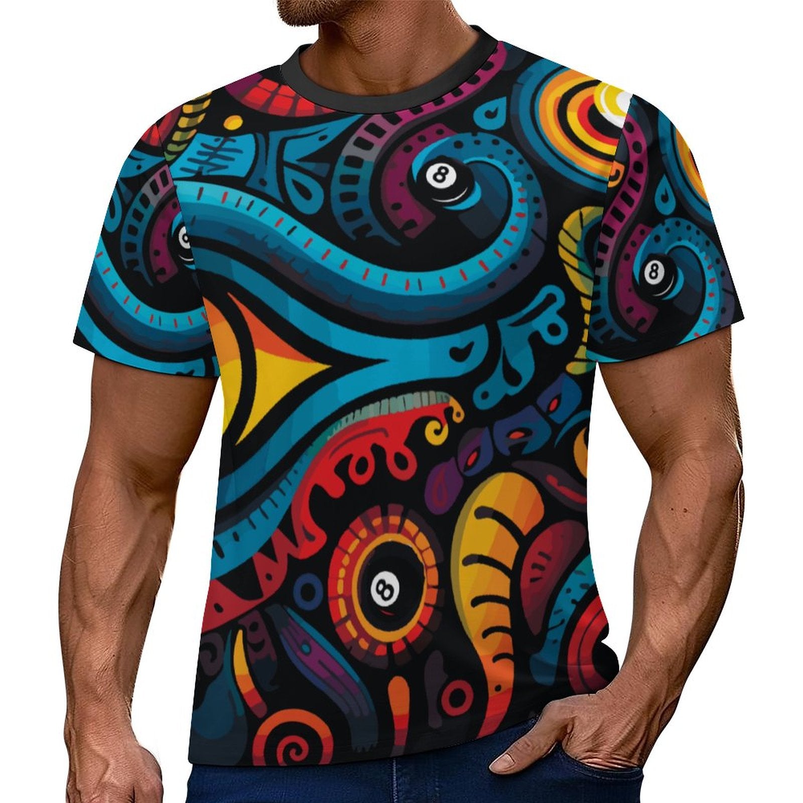 Dead Stroke Men's Casual T-Shirt