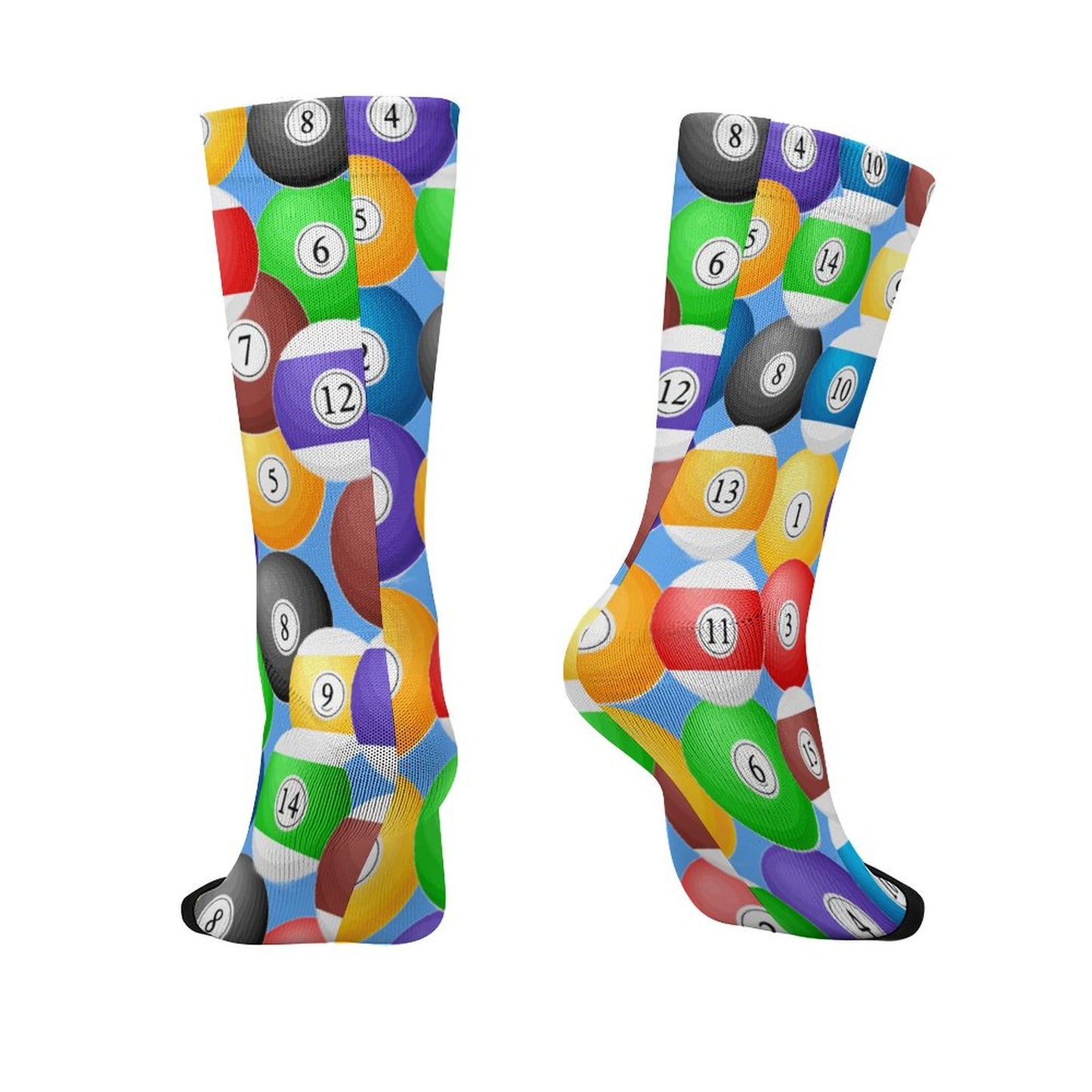 Personalized Contrast Color Socks for Kids