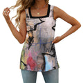 City Collection - Women's Square Neck Crop Tank T