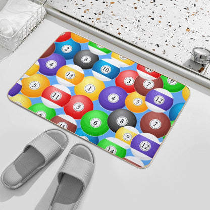 Flannel Non-slip Floor Mat-16"x24"/40x60cm