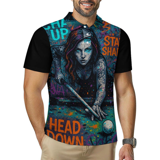 Chalked Up – Men’s Quick-Dry Polo Shirt