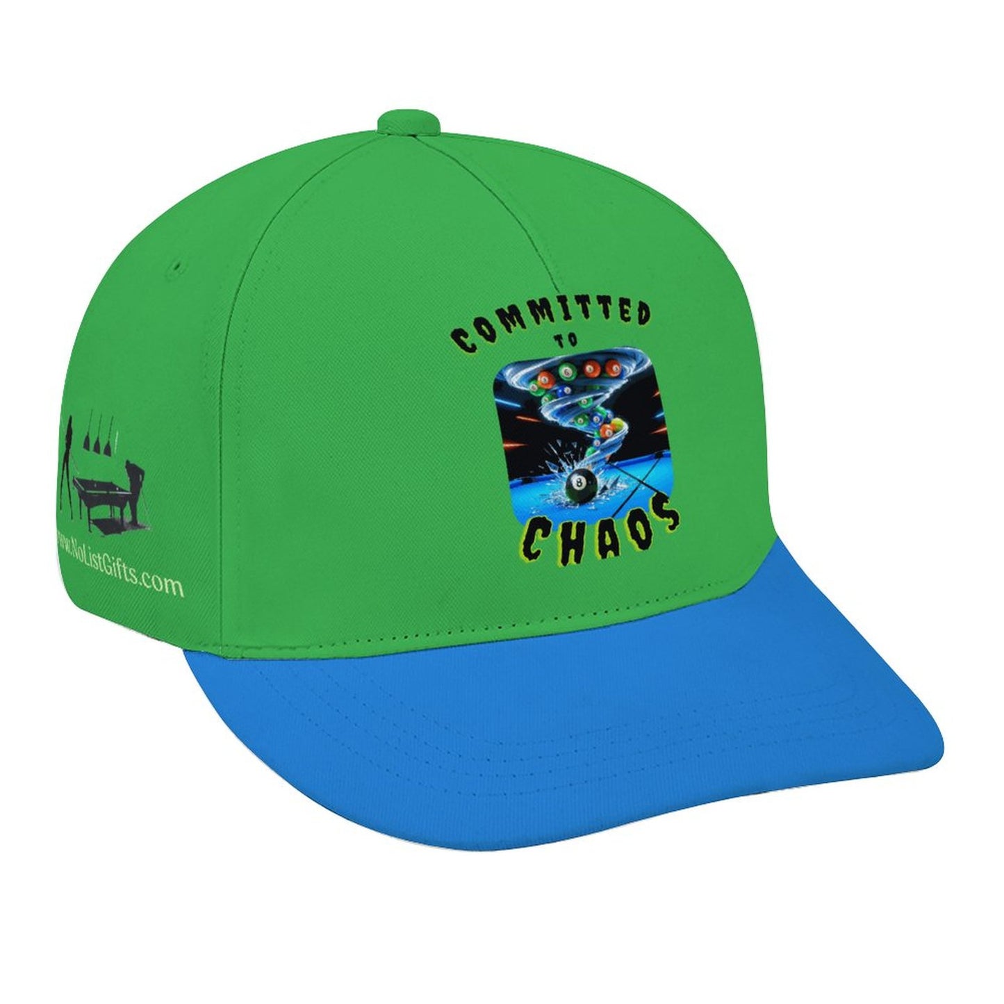 Bent Snapback Cap - Committed to Chaos
