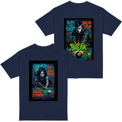 Chalked Up – Women’s Dual-Sided Graphic T-Shirt