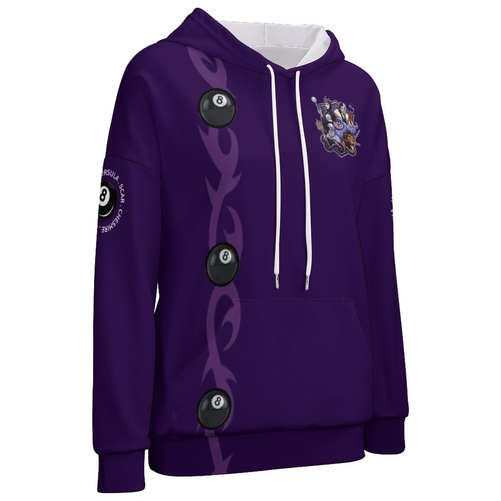 The Villains Drop shoulder Hoodie
