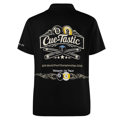 Team Shirt:  Cue-Tastic Women's Polo