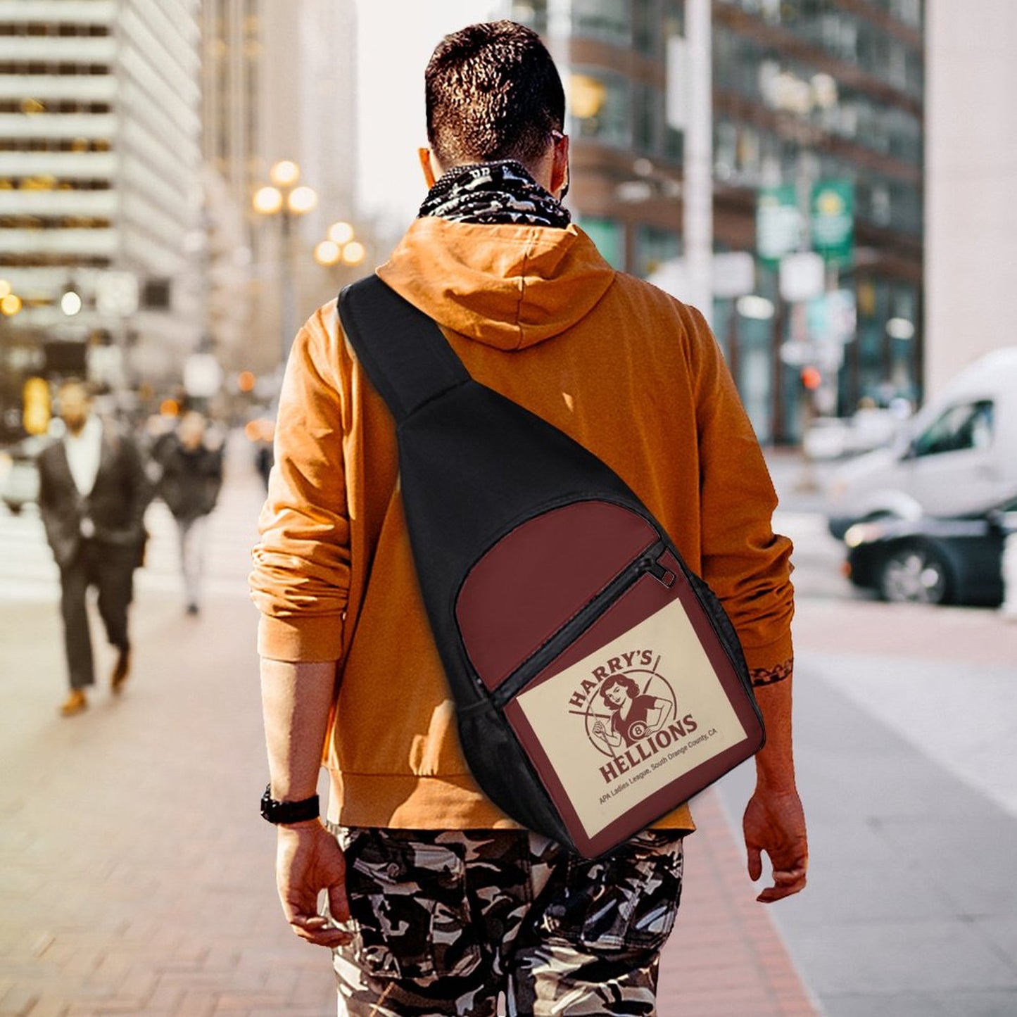 Personalized Sling Bags with Single Shoulder A002