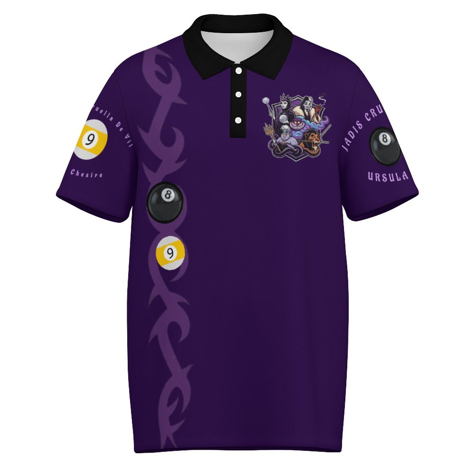 The Villains Team Shirt - Quick Dry Polo Shirt