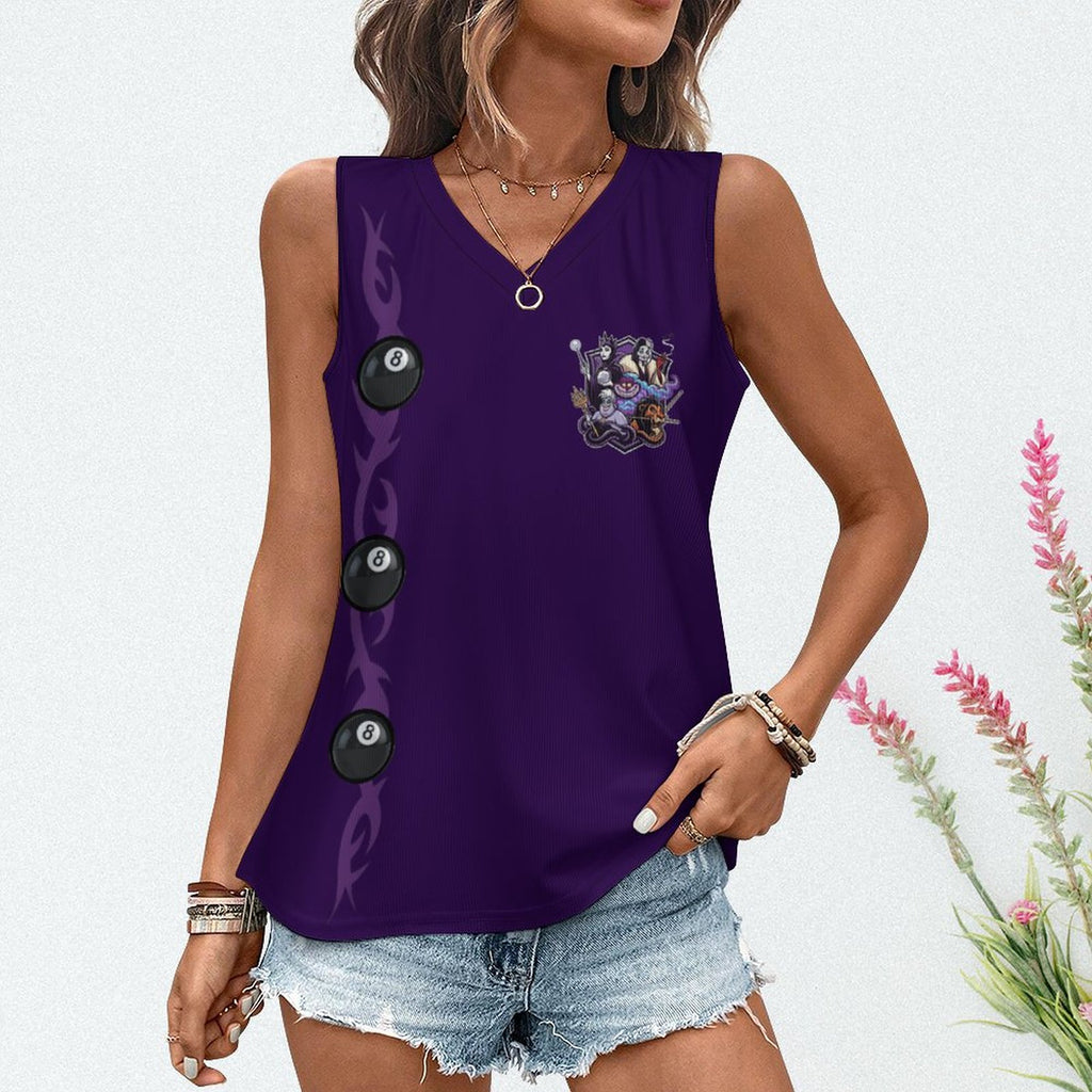 The Villains V Neck Tank Top