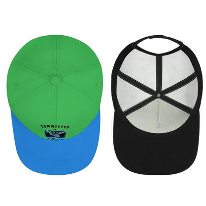 Bent Snapback Cap - Committed to Chaos