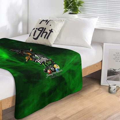 High I-Cue MN Sherpa Fleece Throw Blanket-50"×60"
