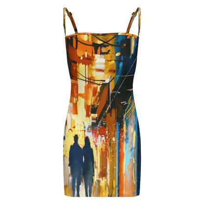 City Stroll  Slim Fit Mini Dress