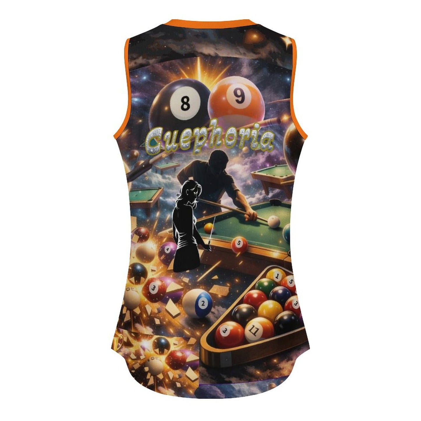 Cuephoria Team Shirts 2026 - Women's V-Neck Tank Top