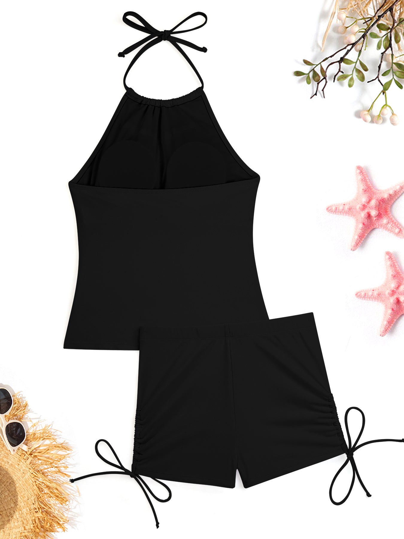 Perseverance Tankini Swimsuits with Shorts for Women