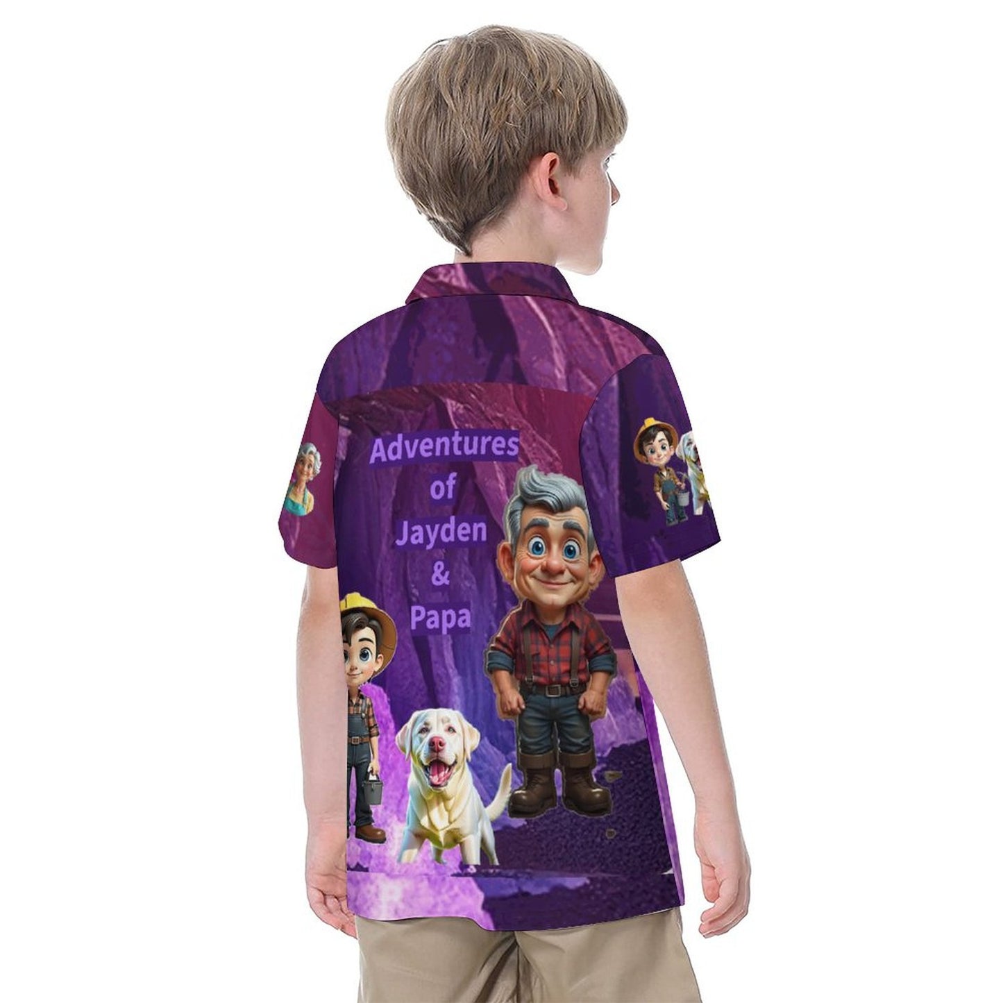 Kids button down JTW shirt