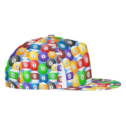 Pool Balls Collection: Unisex Snapback Cap
