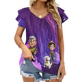 Womens JTW ruffled sleeved shirt