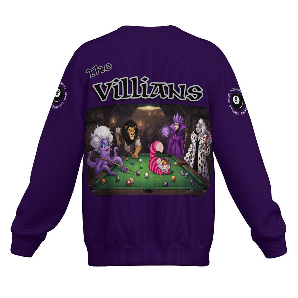 The Villains Casual Crew Neck Men's Sweatshirt