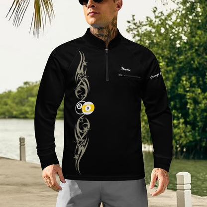 Cue-Tastic Team Shirt - Stand up Collar Hoodie