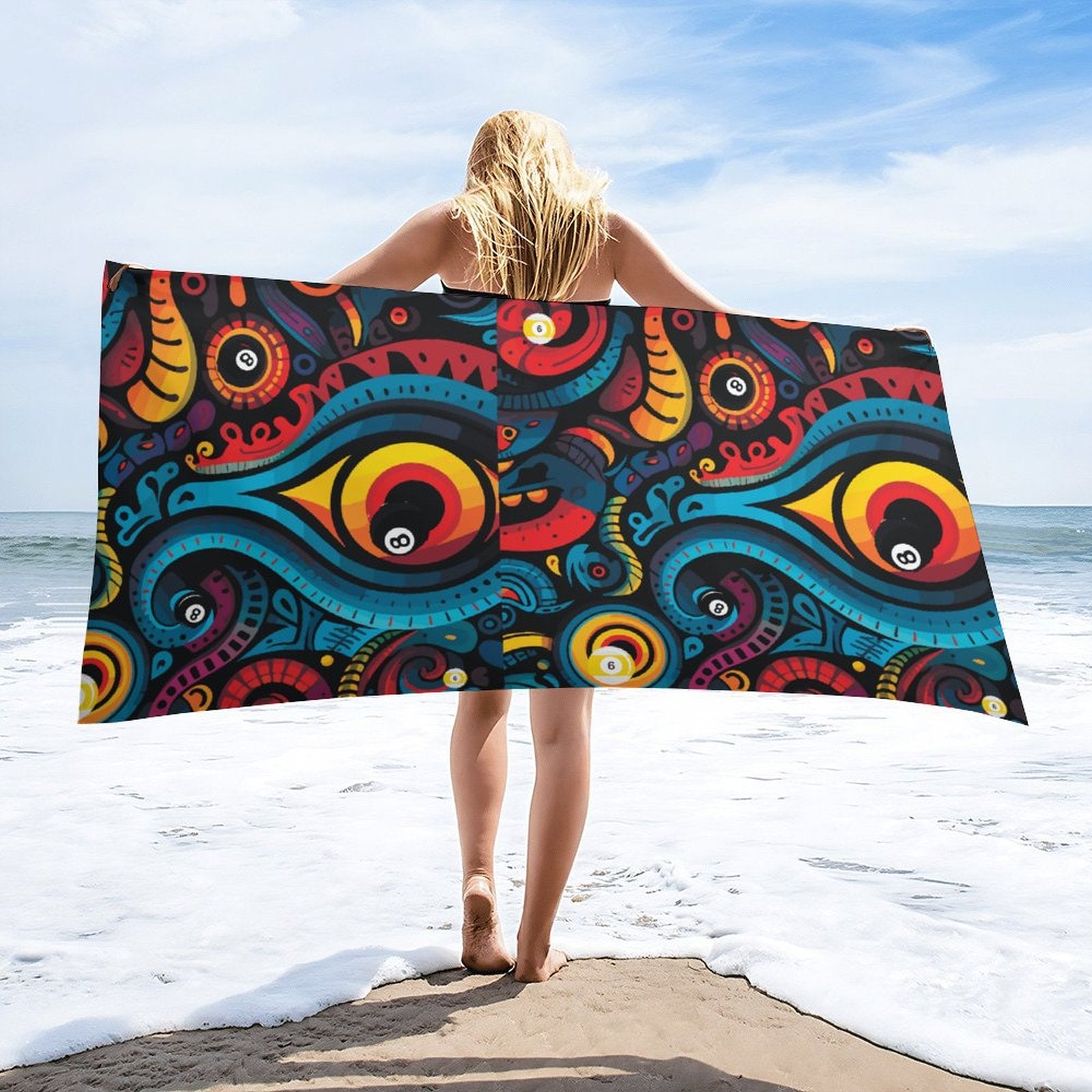 Dead stroke -Thick Beach Towel