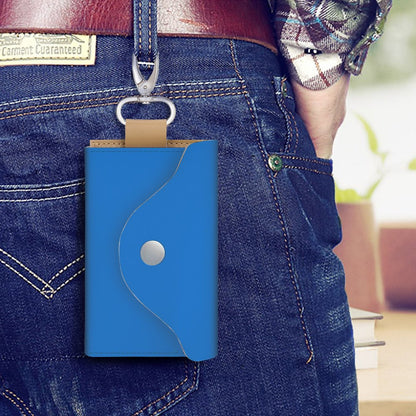 Leather Key Holder Pouch -Committed to Chaos