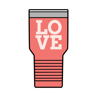 Valentine's Day Tumbler - Insulated Tumbler